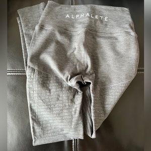 ALPHALETE Gray Leggings